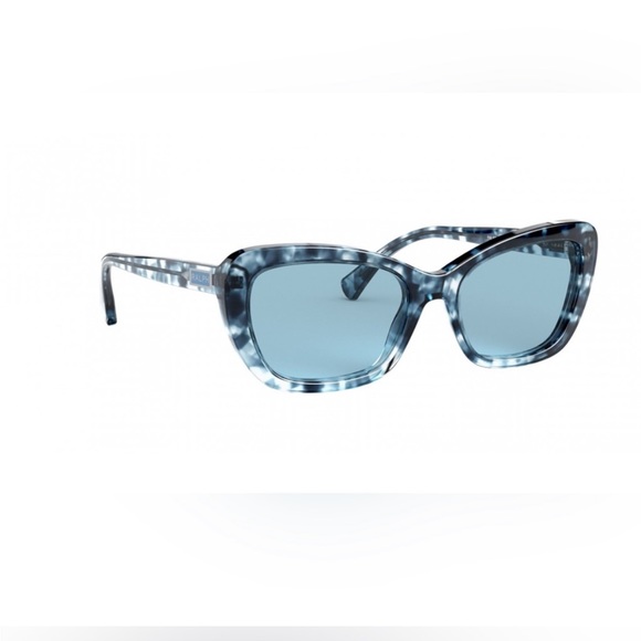 Beautiful Blue Spotted Ralph Lauren Sunglasses - Picture 1 of 4